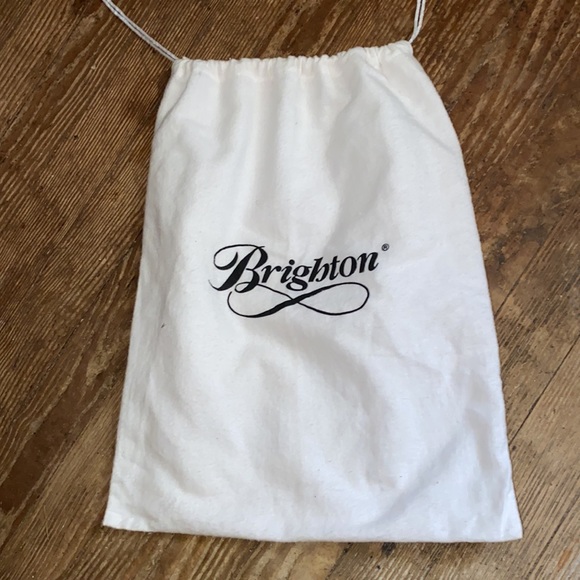 Brighton Fashion Straw & Leather Shoulder Handbag - Picture 6 of 7